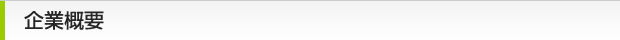 企業概要